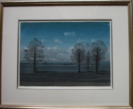 Lublin Graphics Artwork named Untitled w/trees , By Artist Delacroix Michel