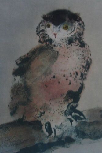Lublin Graphics Artwork named Owl II , By Artist Moti Kaiko