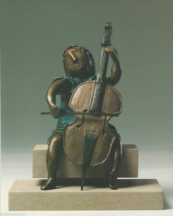 Lublin Graphics Artwork named Violoncellist , By Artist Boulanger G. Rodo