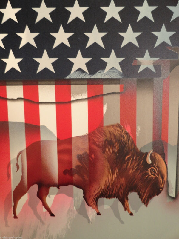 Lublin Graphics Artwork named American Buffalo , By Artist Carter James