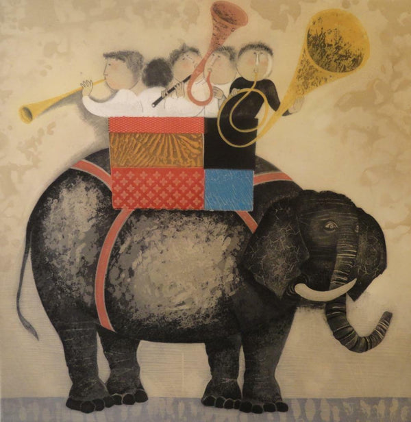 Lublin Graphics Artwork named Voyage Imaginaire I (Elephant) , By Artist Boulanger G. Rodo