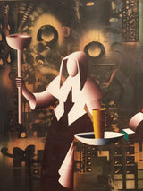 Lublin Graphics Artwork named Domestic Engineer , By Artist Kostabi Mark