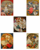 Lublin Graphics Artwork named Mouvements (Suite of 5) , By Artist Boulanger G. Rodo
