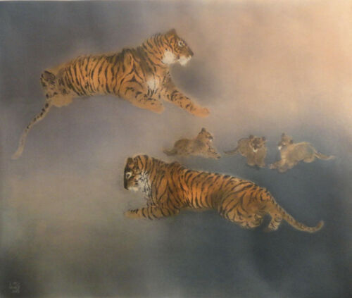 Lublin Graphics Artwork named Tigers , By Artist Moti Kaiko