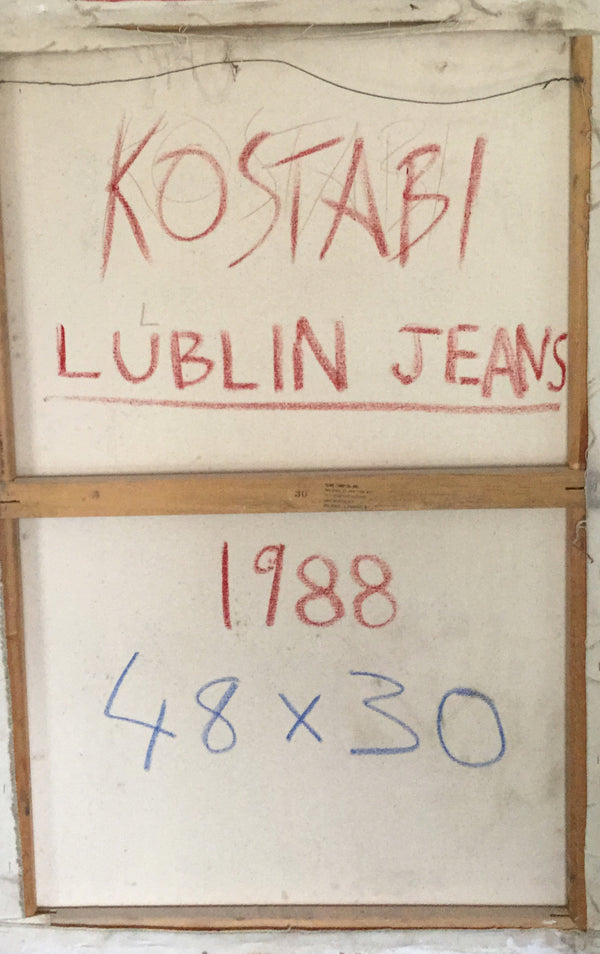 Lublin Graphics Artwork named Lublin Jeans , By Artist Kostabi Mark