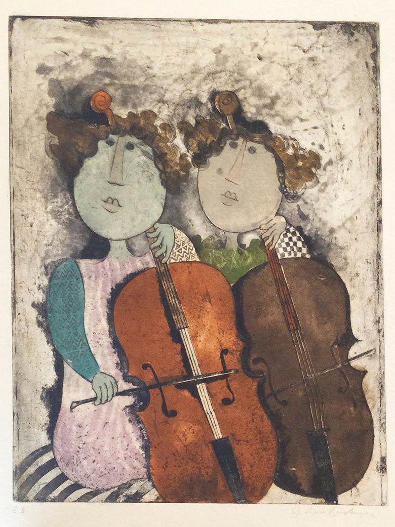 Deux Violoncellistes