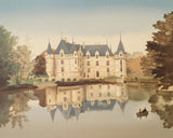 Delacroix "Le ChateauAzay Le Rideau" (from Chateaux de la Loire series)