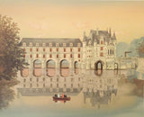 Delacroix "Chennonceau" (Chateaux de la Loire series)